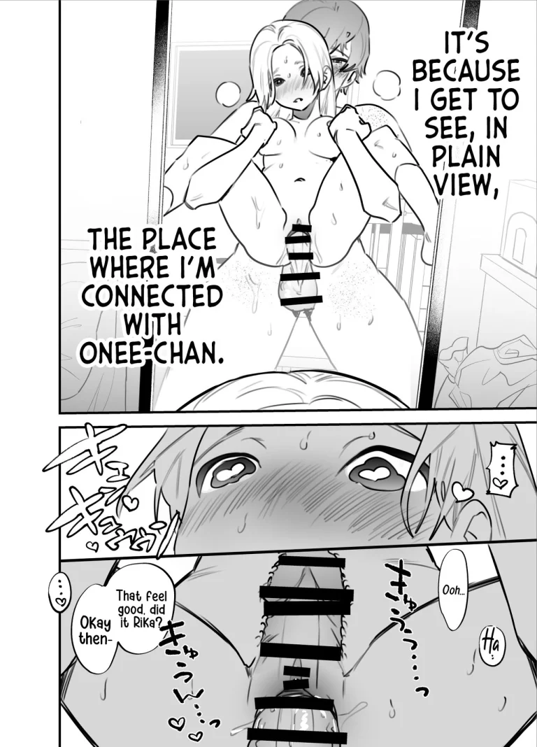 All Mine - Futa Older Sister x Little Sister | Hitorijime - Futanari Ane x Imouto porn comic picture 17