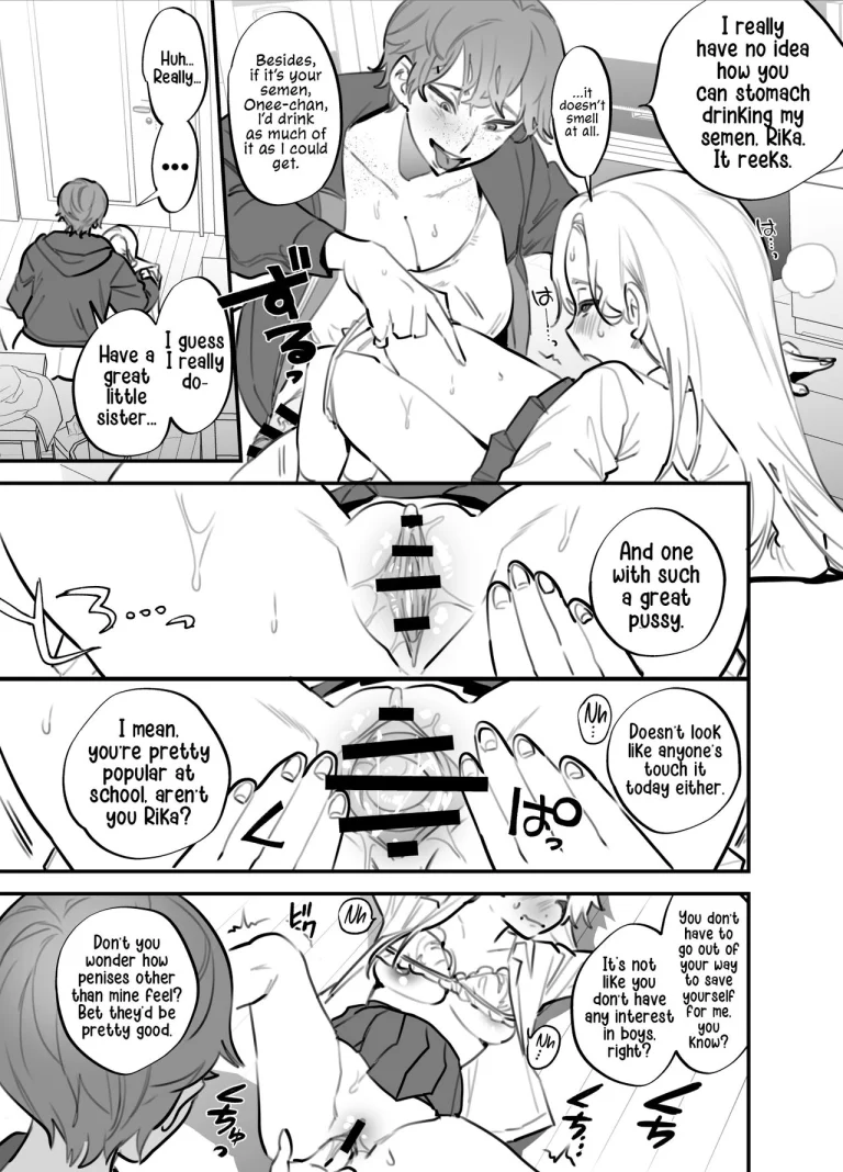 All Mine - Futa Older Sister x Little Sister | Hitorijime - Futanari Ane x Imouto porn comic picture 8