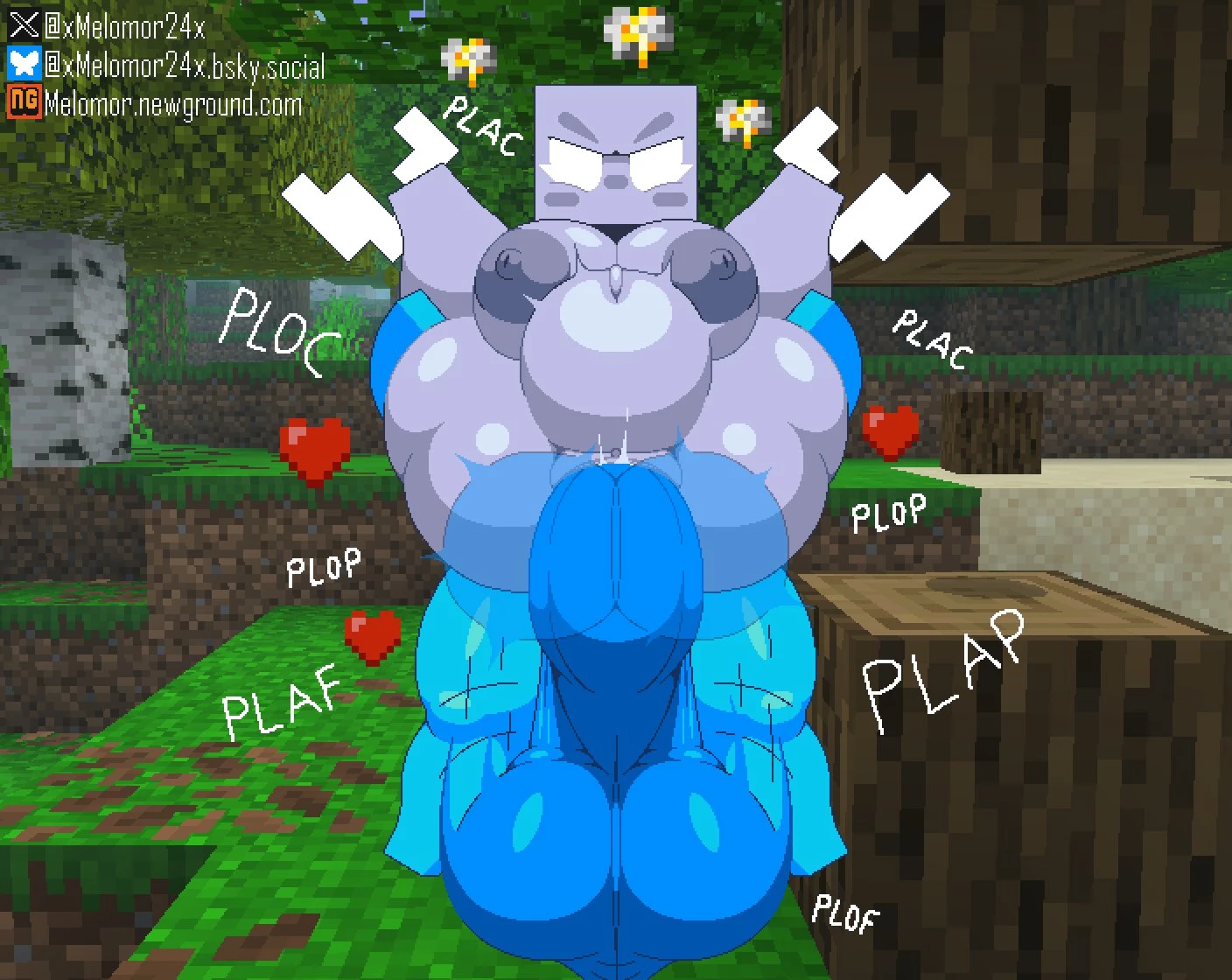 Alley and Vex porn comic picture 3