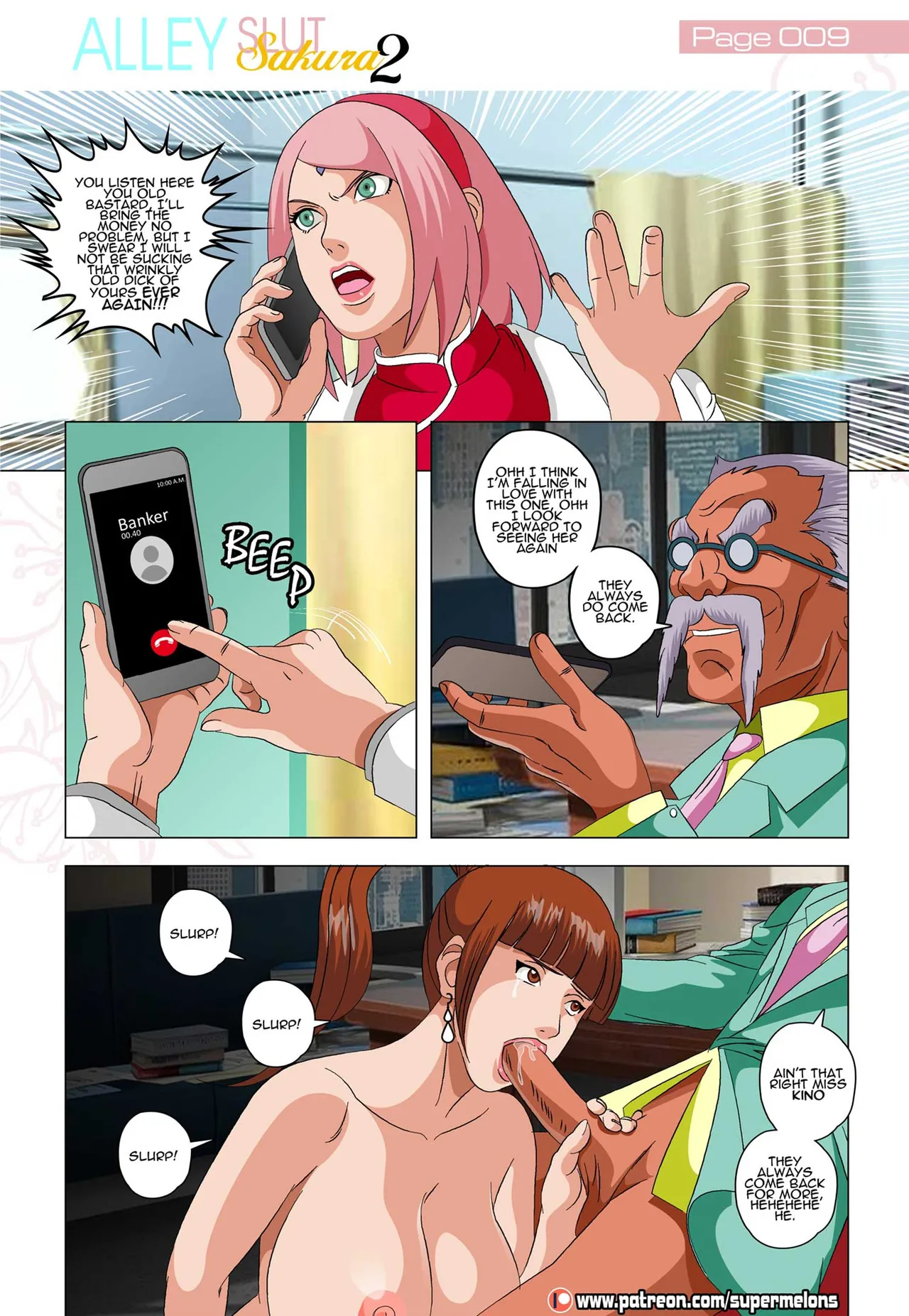 Alley Slut Sakura 2 porn comic picture 10