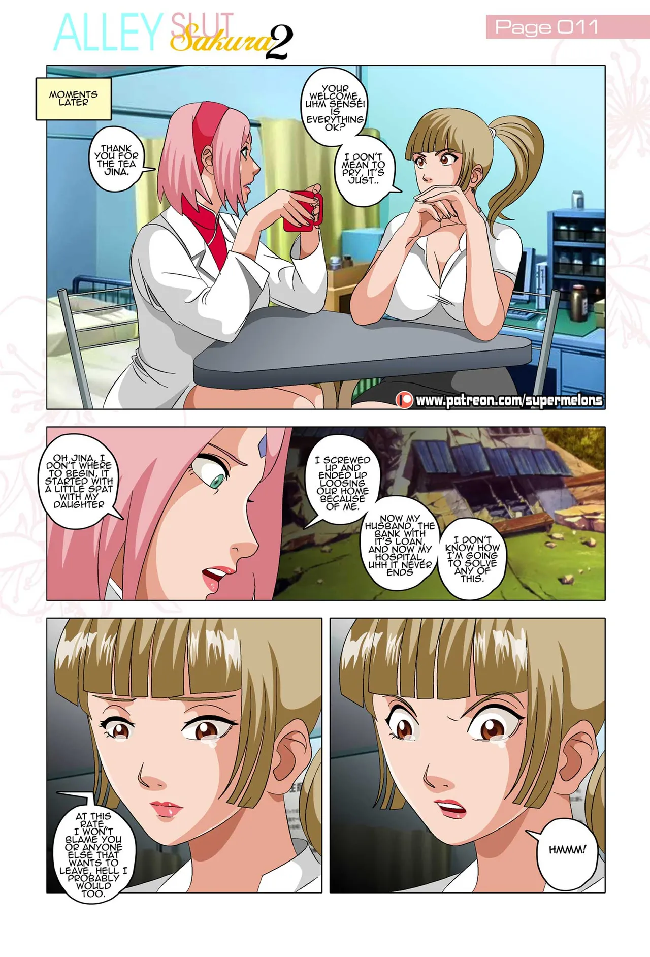 Alley Slut Sakura 2 porn comic picture 12
