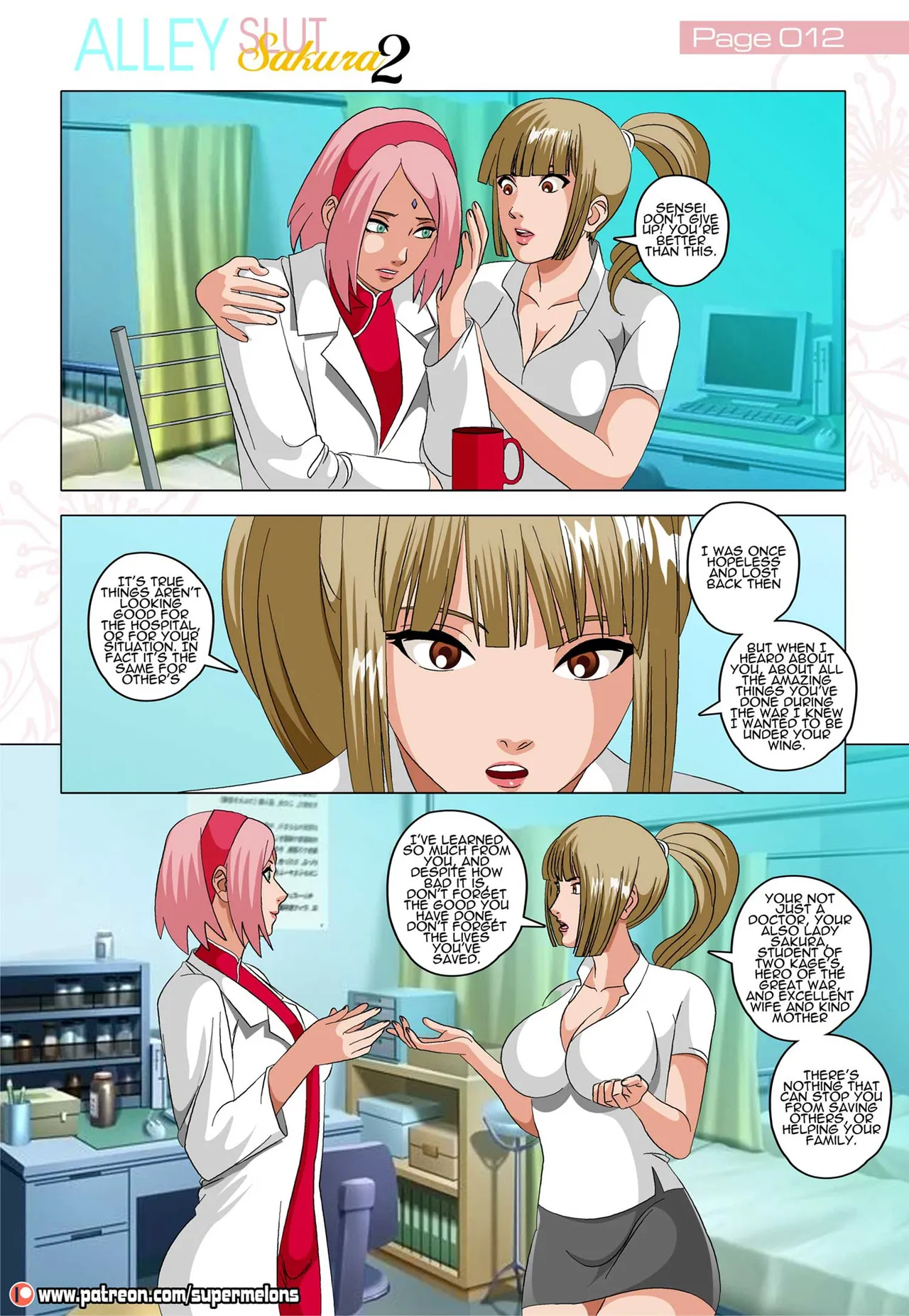 Alley Slut Sakura 2 porn comic picture 13