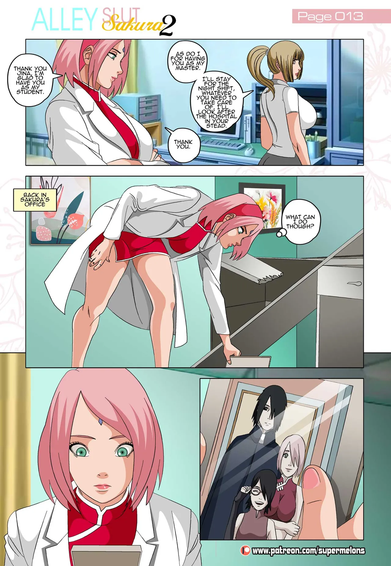 Alley Slut Sakura 2 porn comic picture 14