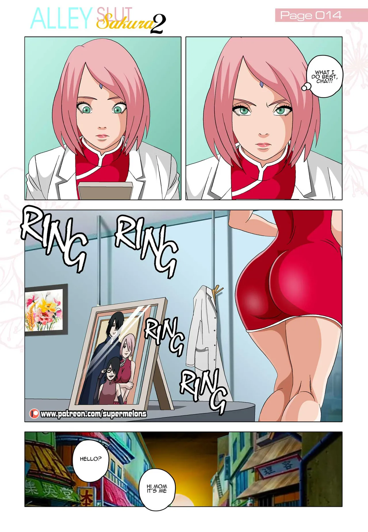 Alley Slut Sakura 2 porn comic picture 15
