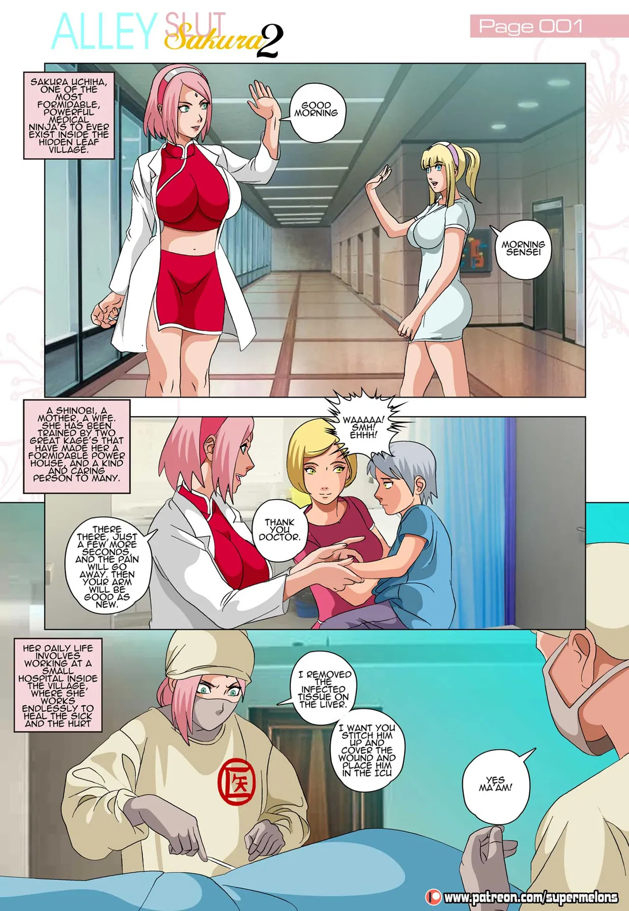 Alley Slut Sakura 2 porn comic picture 2