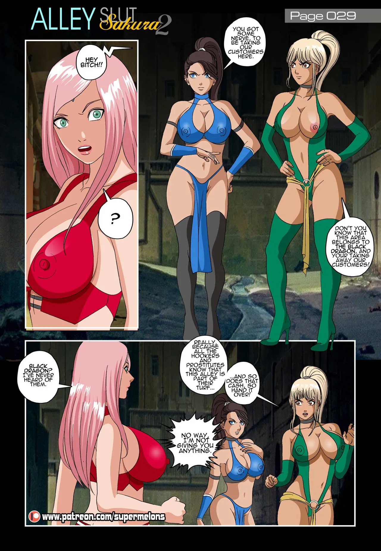 Alley Slut Sakura 2 porn comic picture 30