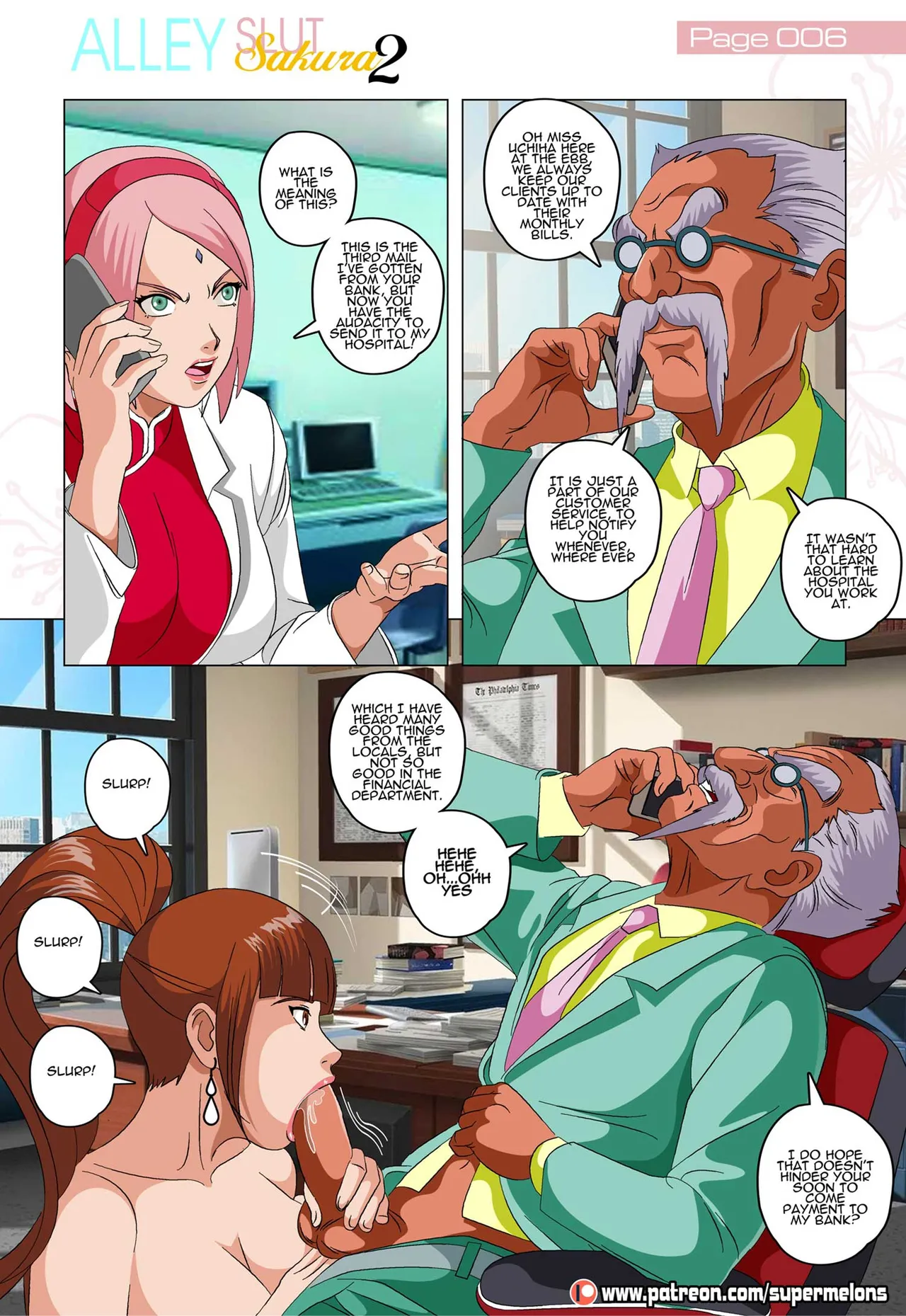 Alley Slut Sakura 2 porn comic picture 7