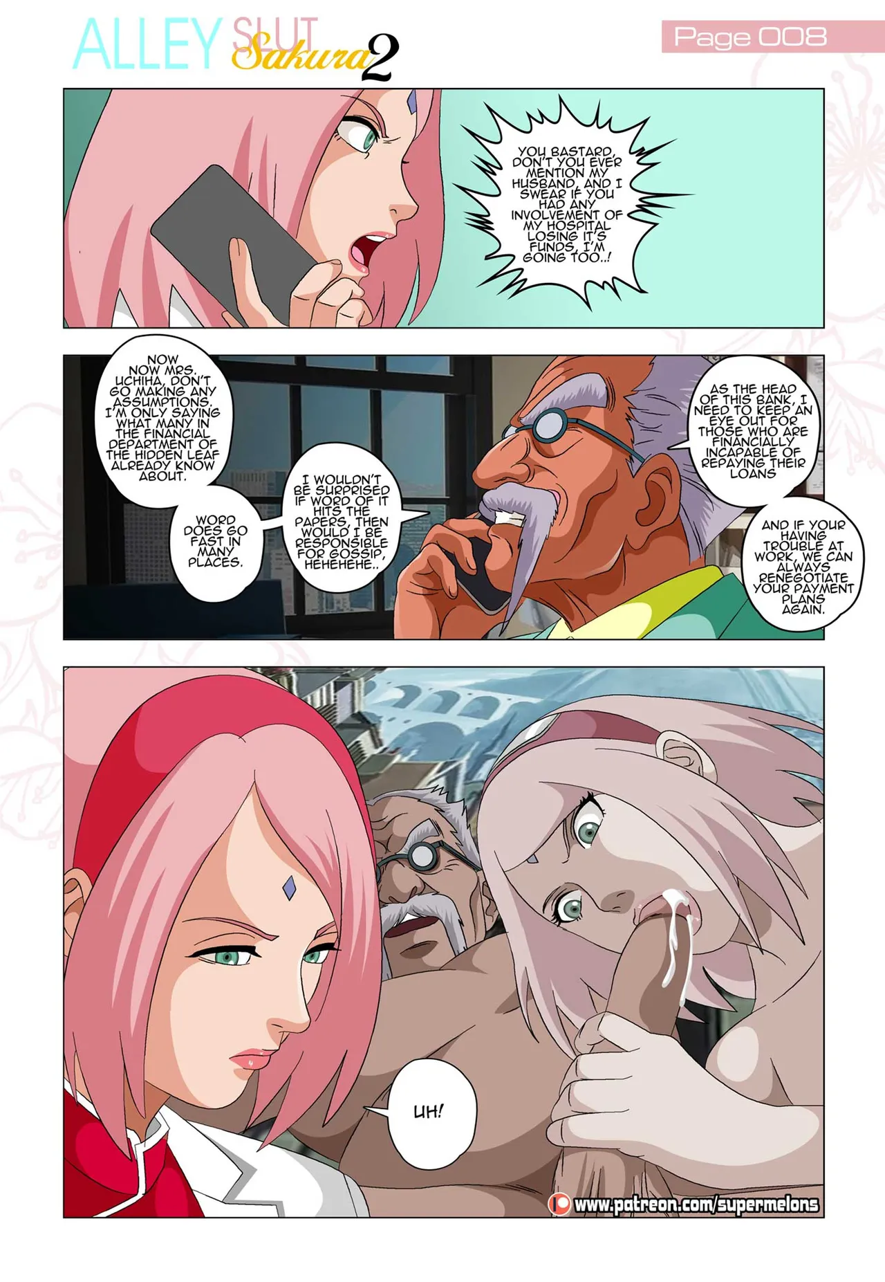 Alley Slut Sakura 2 porn comic picture 8