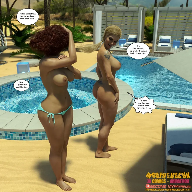Amanda & Derya porn comic picture 15