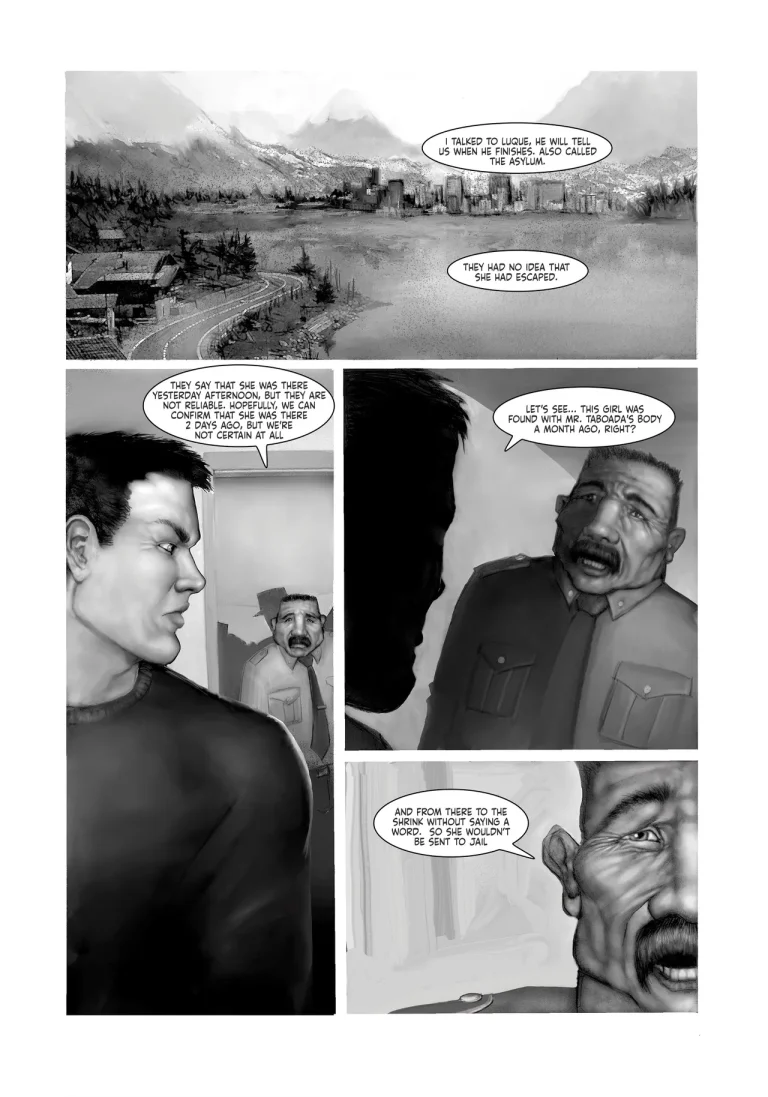 Amazonas. An ancient evil raises porn comic picture 21