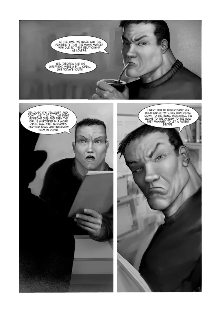 Amazonas. An ancient evil raises porn comic picture 22
