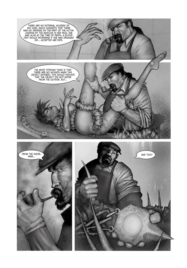 Amazonas. An ancient evil raises porn comic picture 24