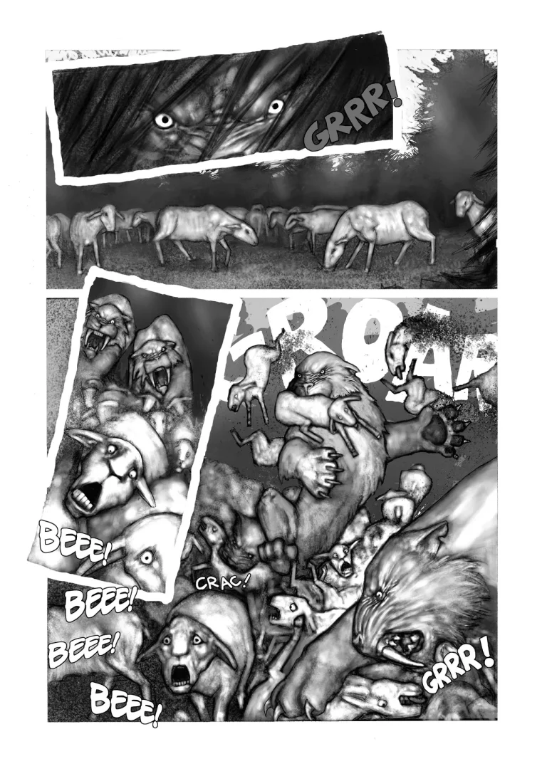 Amazonas. An ancient evil raises porn comic picture 25