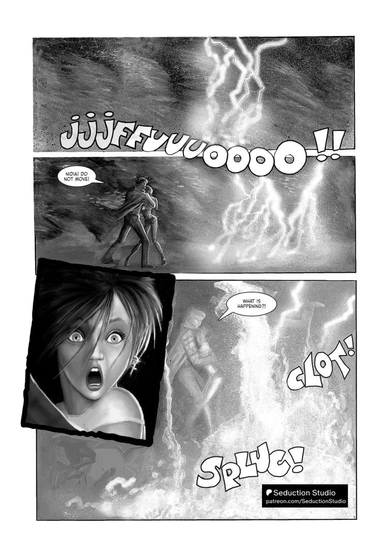 Amazonas. An ancient evil raises porn comic picture 6