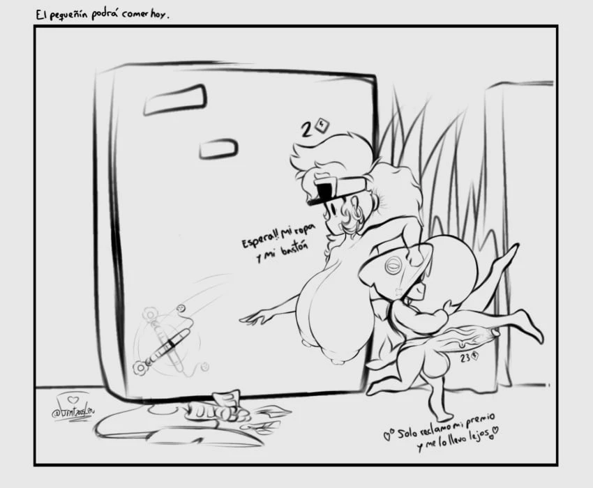 Amber and Leon porn comic picture 4