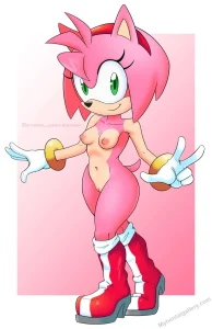 Amy Rose in heat porn comic picture 1