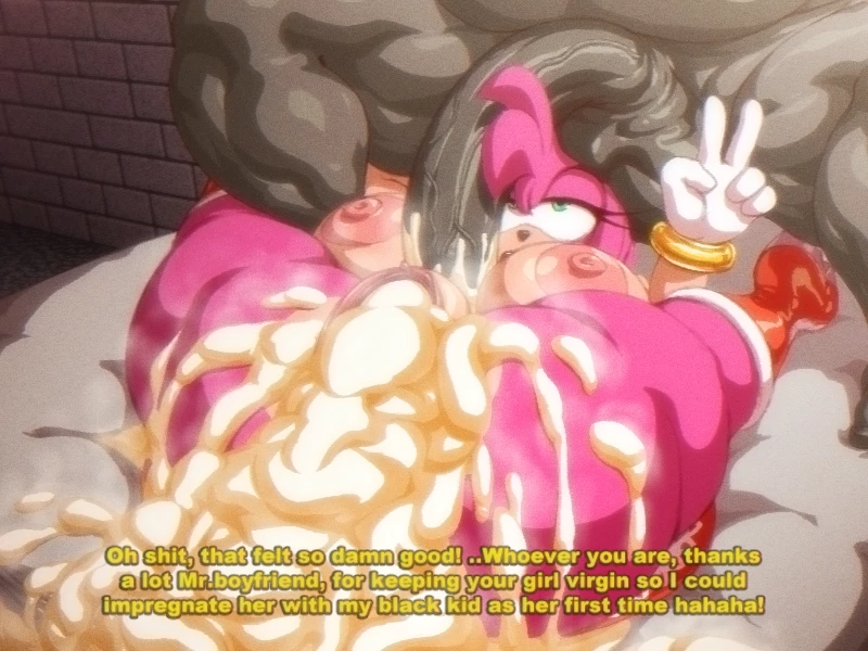 Amy rose Was Planning to Record a video for Sonic for rejecting her but it want wrong porn comic picture 7