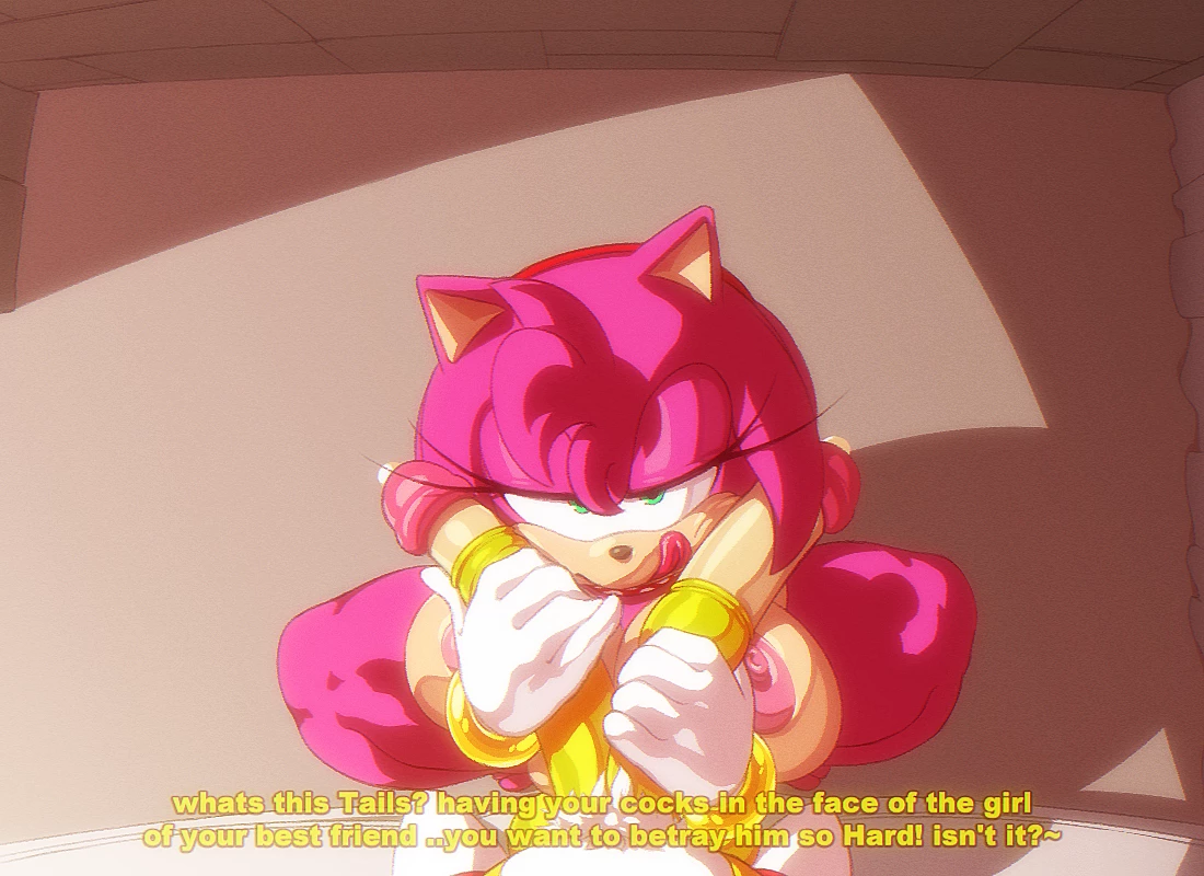 Amy rose x tails double peins porn comic picture 1