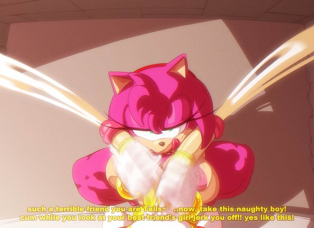 Amy rose x tails double peins porn comic picture 2