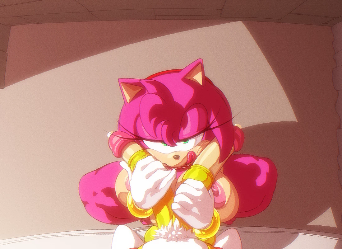 Amy rose x tails double peins porn comic picture 3