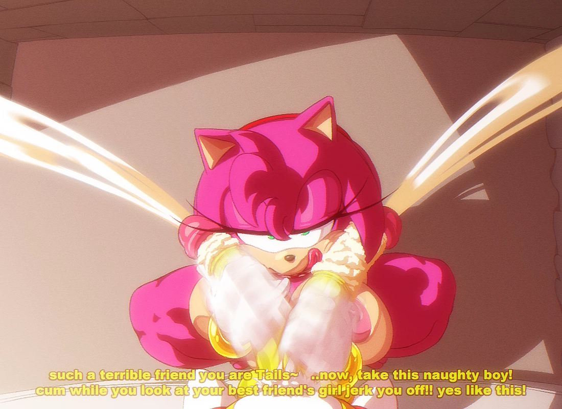 Amy rose x tails double peins porn comic picture 6