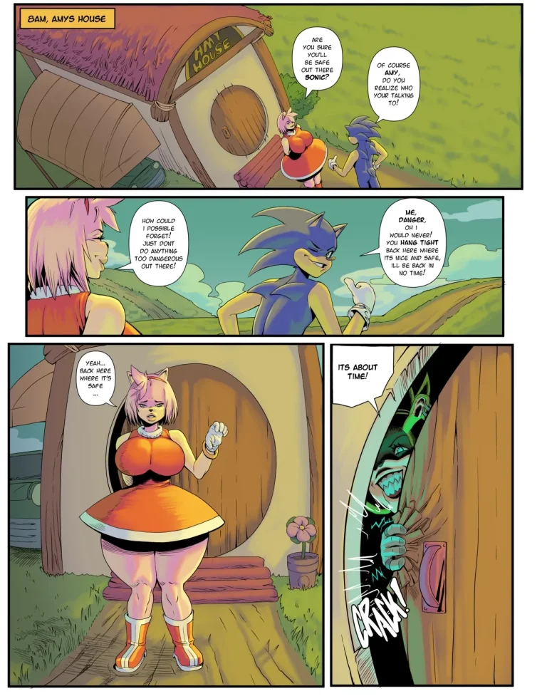 Amy's Peril ft. Surge porn comic picture 2