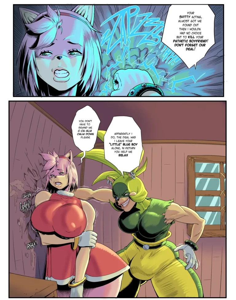 Amy's Peril ft. Surge porn comic picture 3