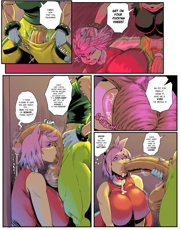 Amy's Peril ft. Surge porn comic picture 4