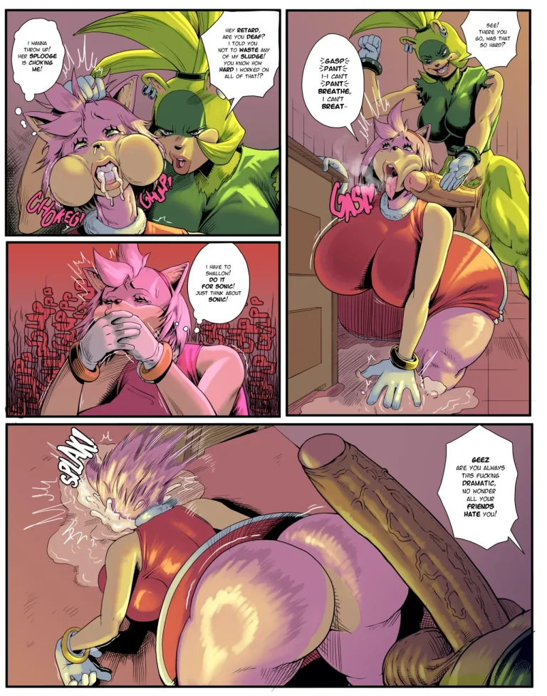 Amy's Peril ft. Surge porn comic picture 6