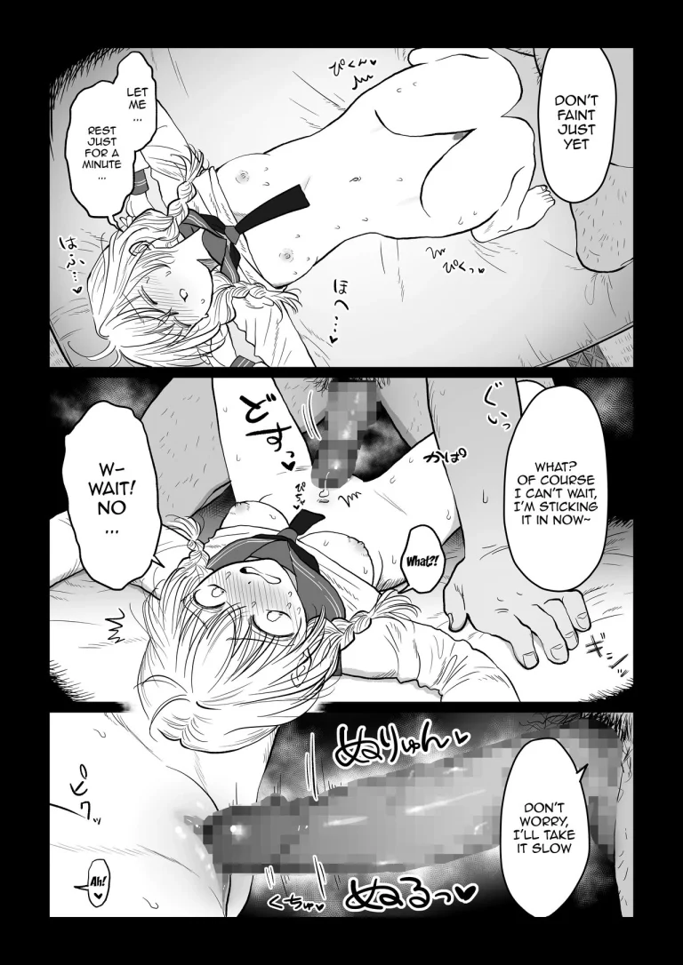 An Old Man Teaching An Ignorant Girl All About Sex - First Part | Oji-san ga Muchikko ni Ecchi na Koto o Oshieru Hanashi. Jou porn comic picture 5