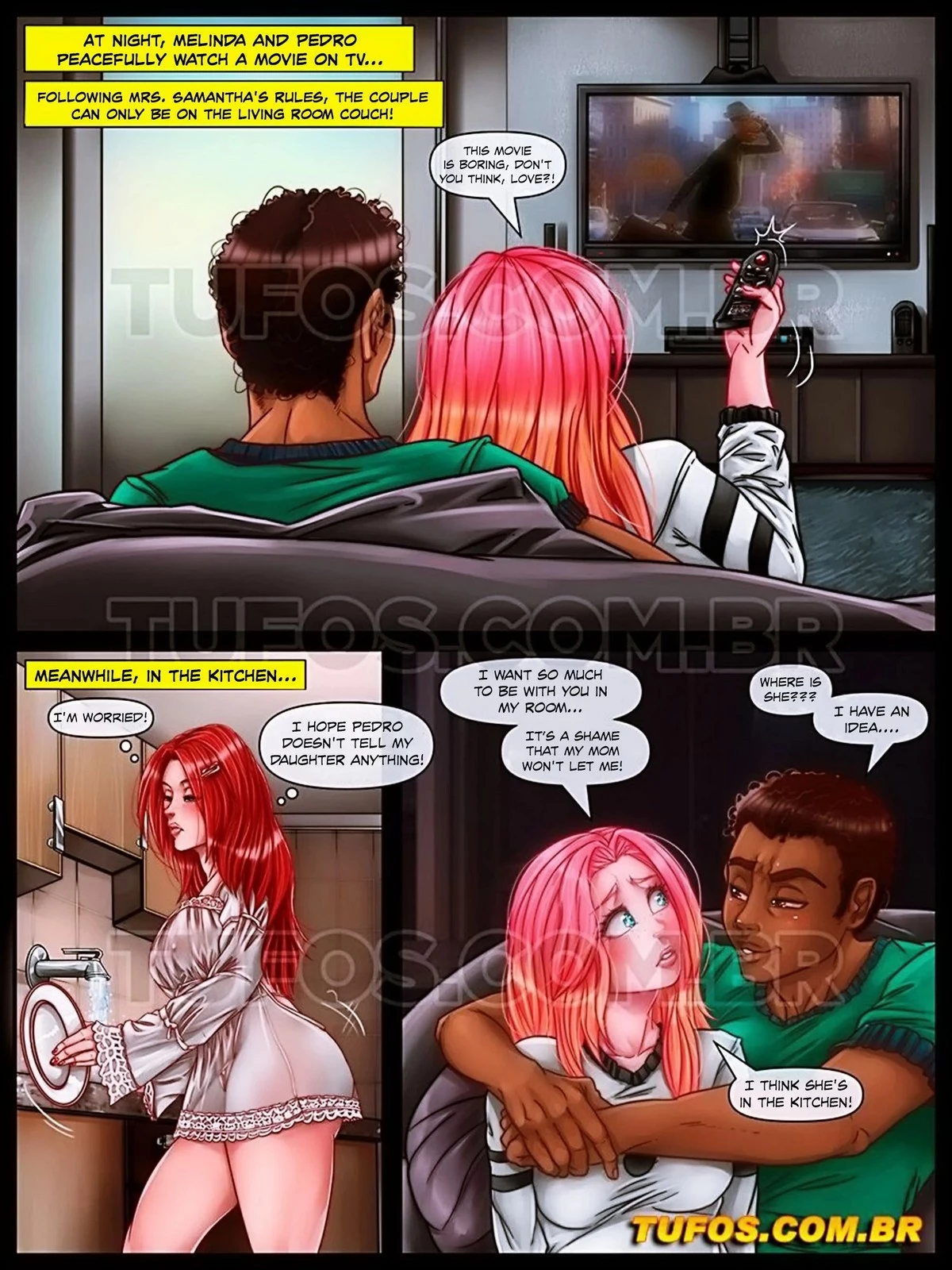 An Unconventional Couple 6-8 porn comic picture 17