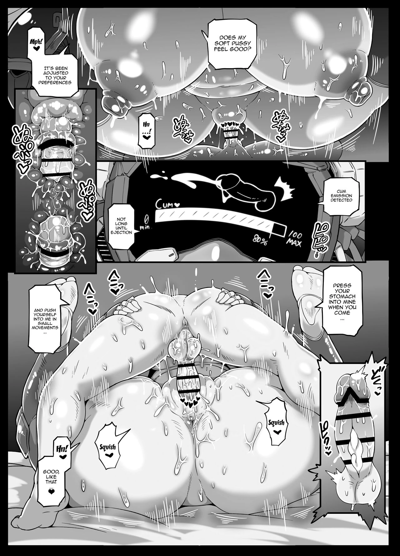 Android Bathhouse F P S | Andoroido no ofuroyasan FPS porn comic picture 45