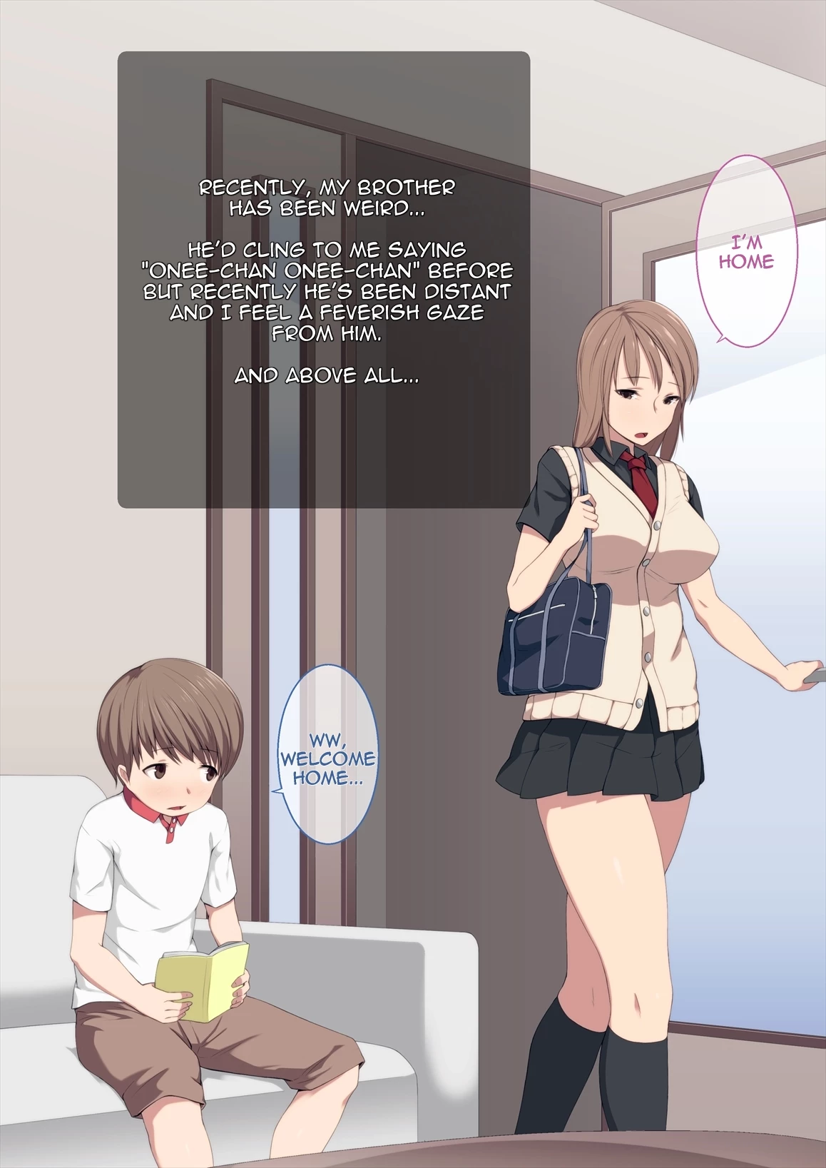 Ane no Karada ni Kyoumi Shinshin na Otouto-kun porn comic picture 2