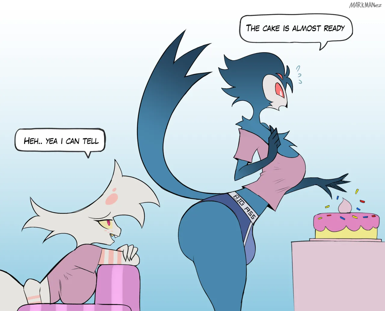 Angel Dust x Stola porn comic picture 20