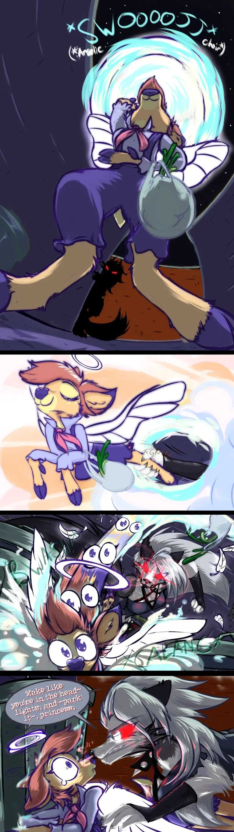 Angel vs Predator porn comic picture 18