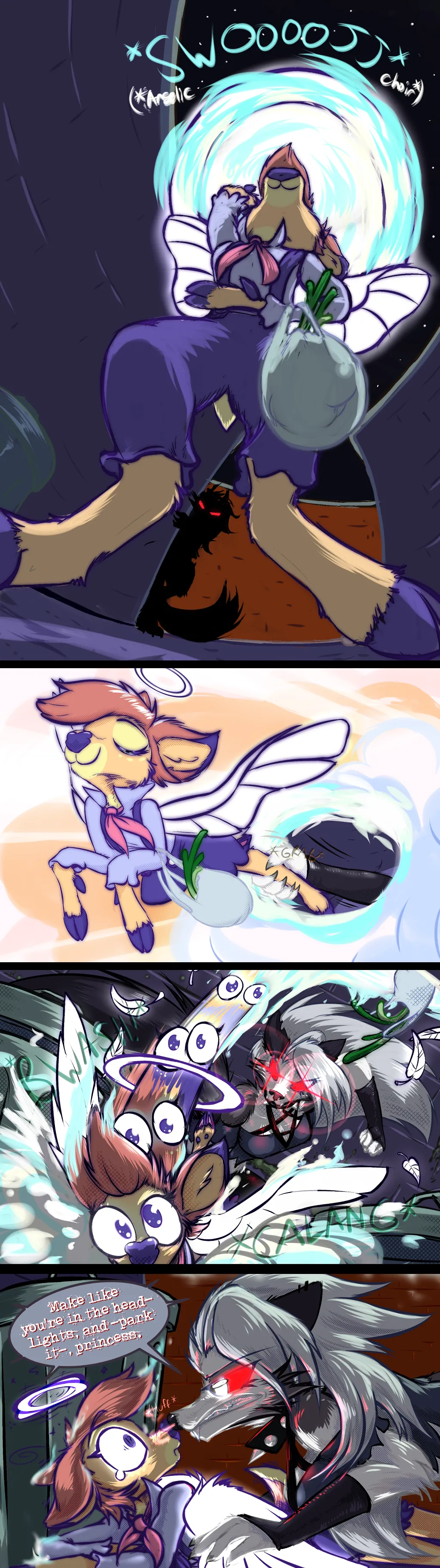 Angel vs Predator porn comic picture 18