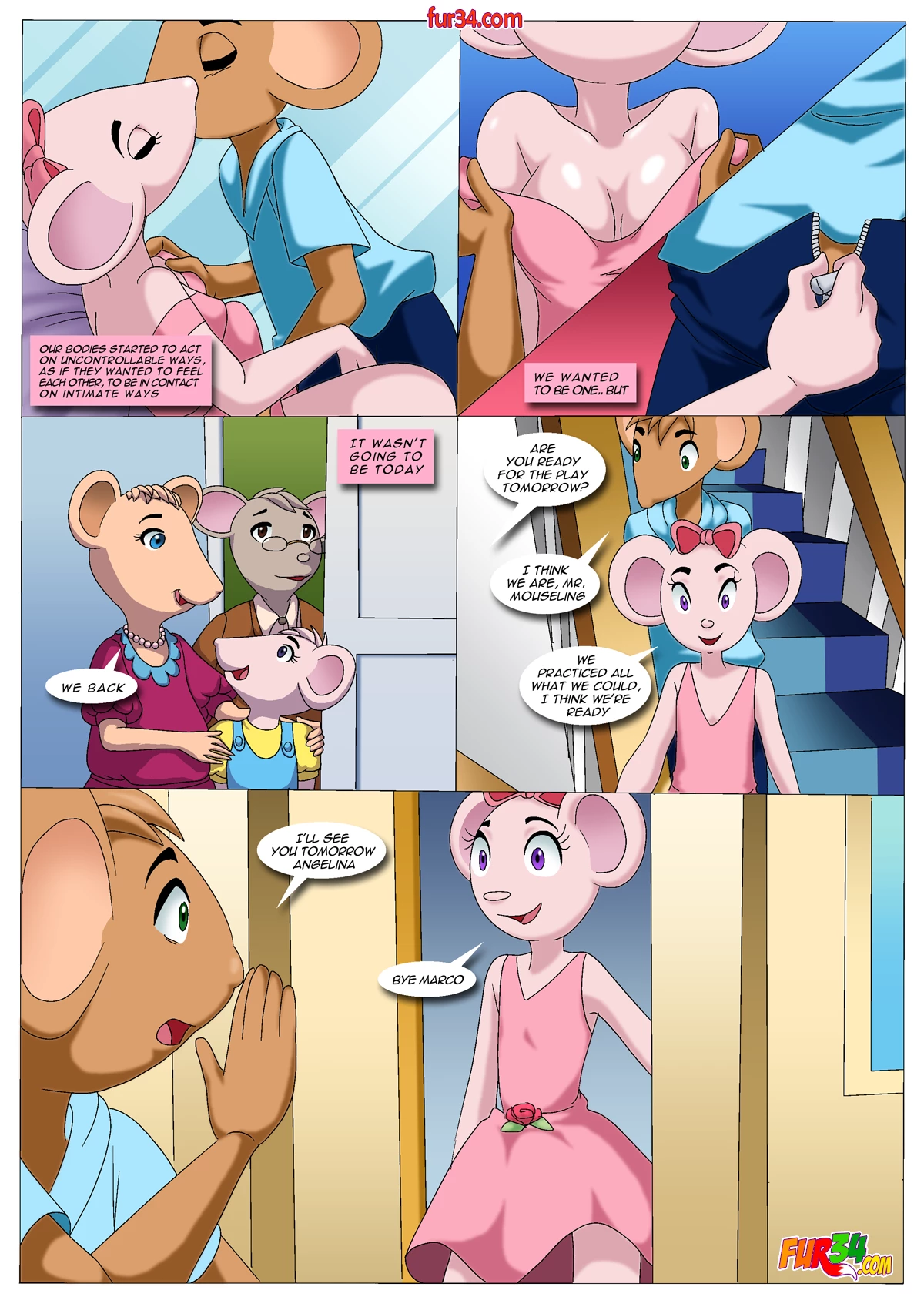 Angelia And Marco's Private Debut porn comic picture 10