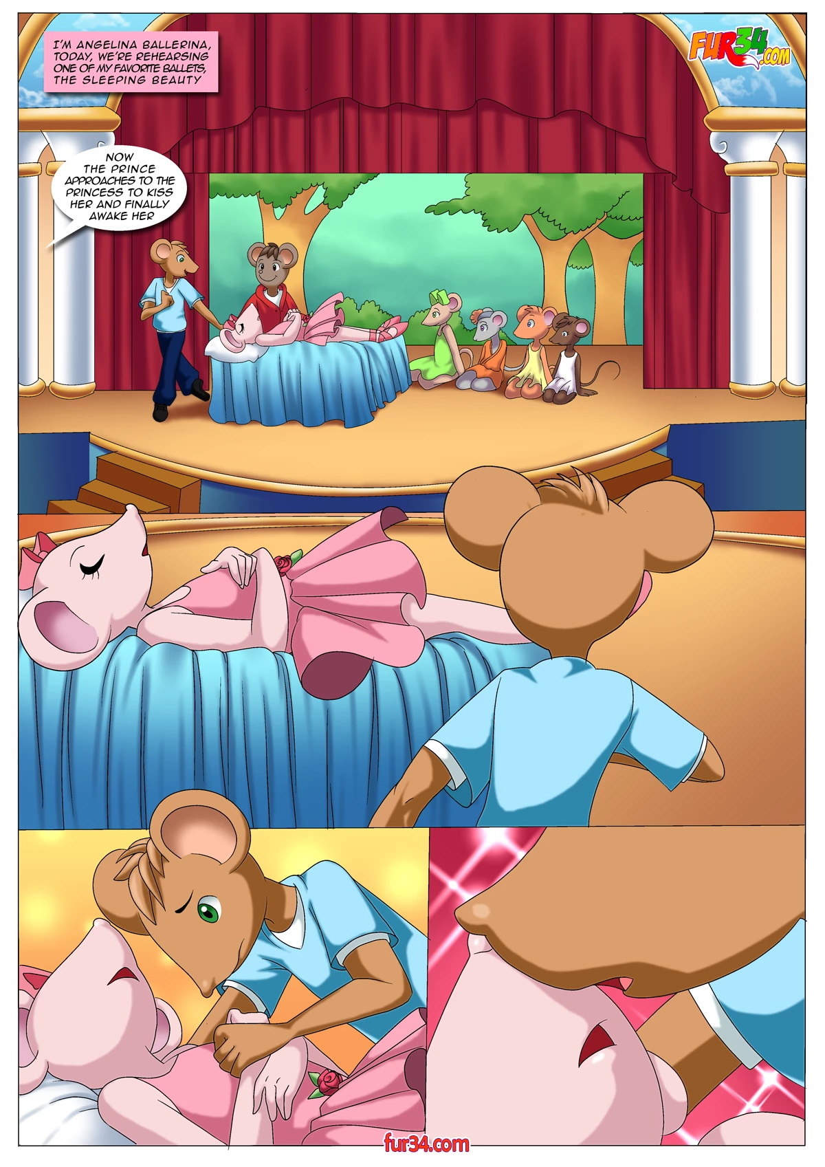 Angelia And Marco's Private Debut porn comic picture 2