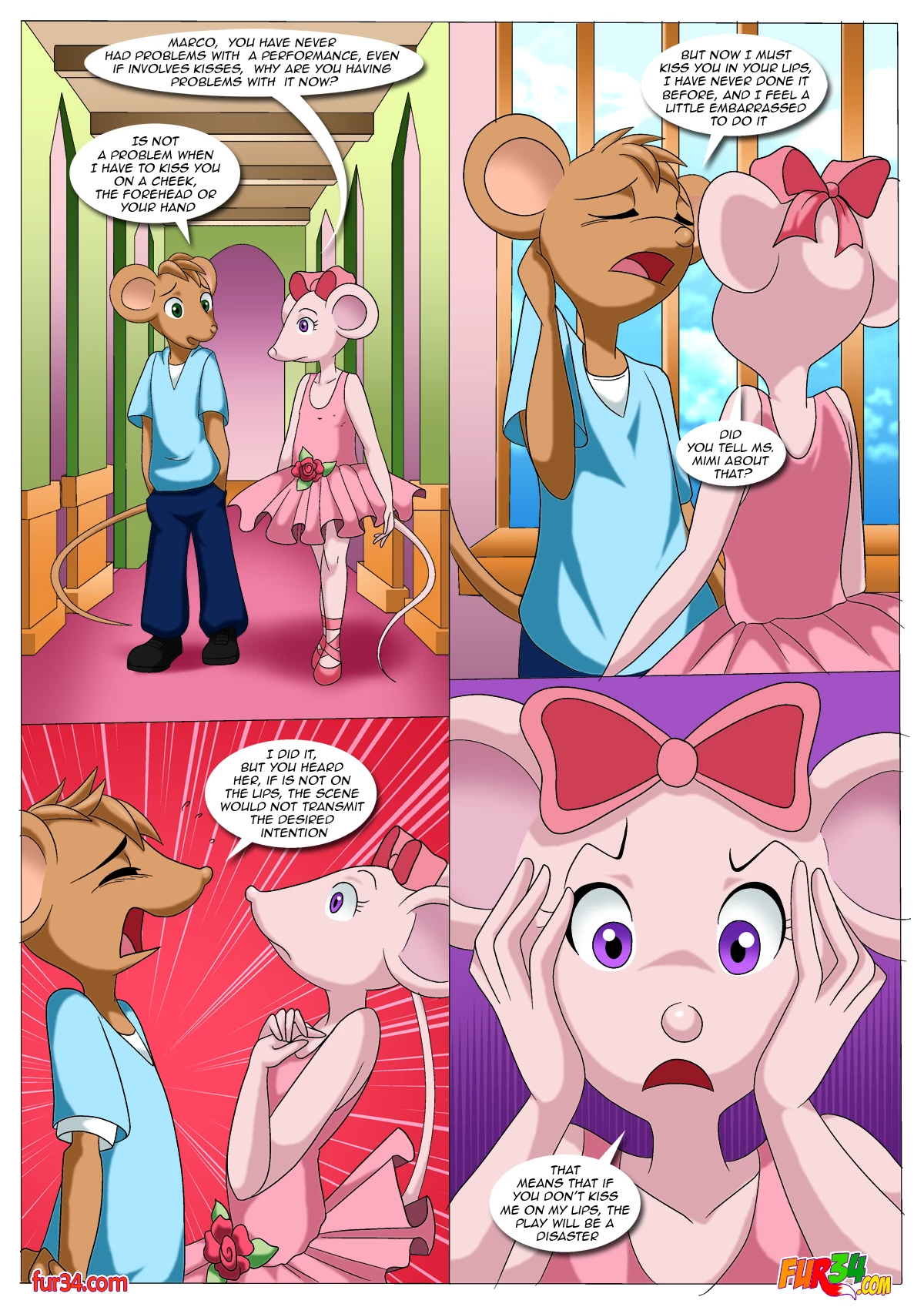 Angelia And Marco's Private Debut porn comic picture 4
