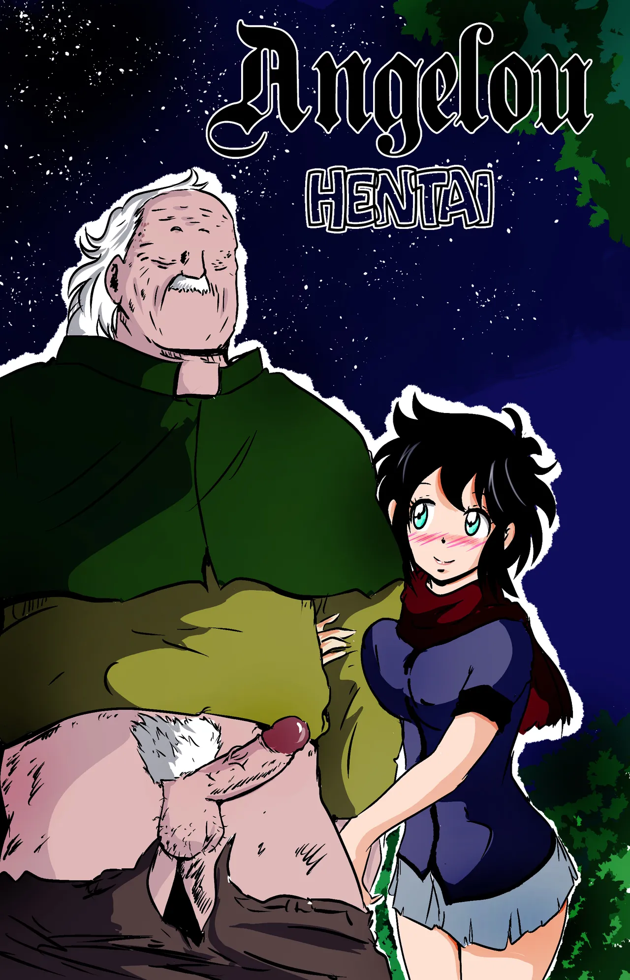 Angelou Hentai porn comic picture 1