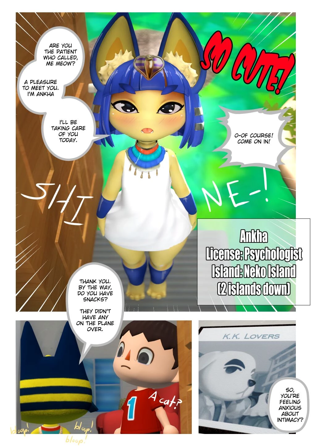 Ankha Professional Therapy porn comic picture 3