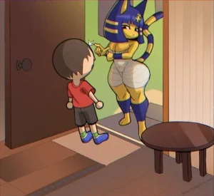 Ankha wants the D porn comic picture 1