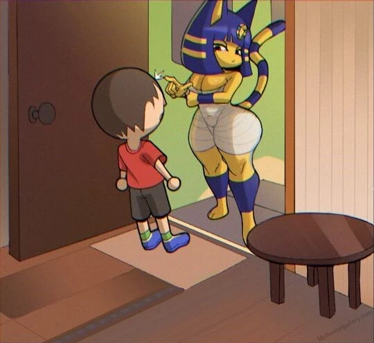 Ankha wants the D porn comic picture 1