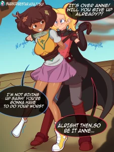 Anne captured by Sasha porn comic picture 1