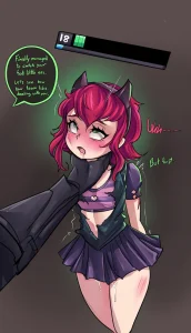 Annie Vs. Viego porn comic picture 1
