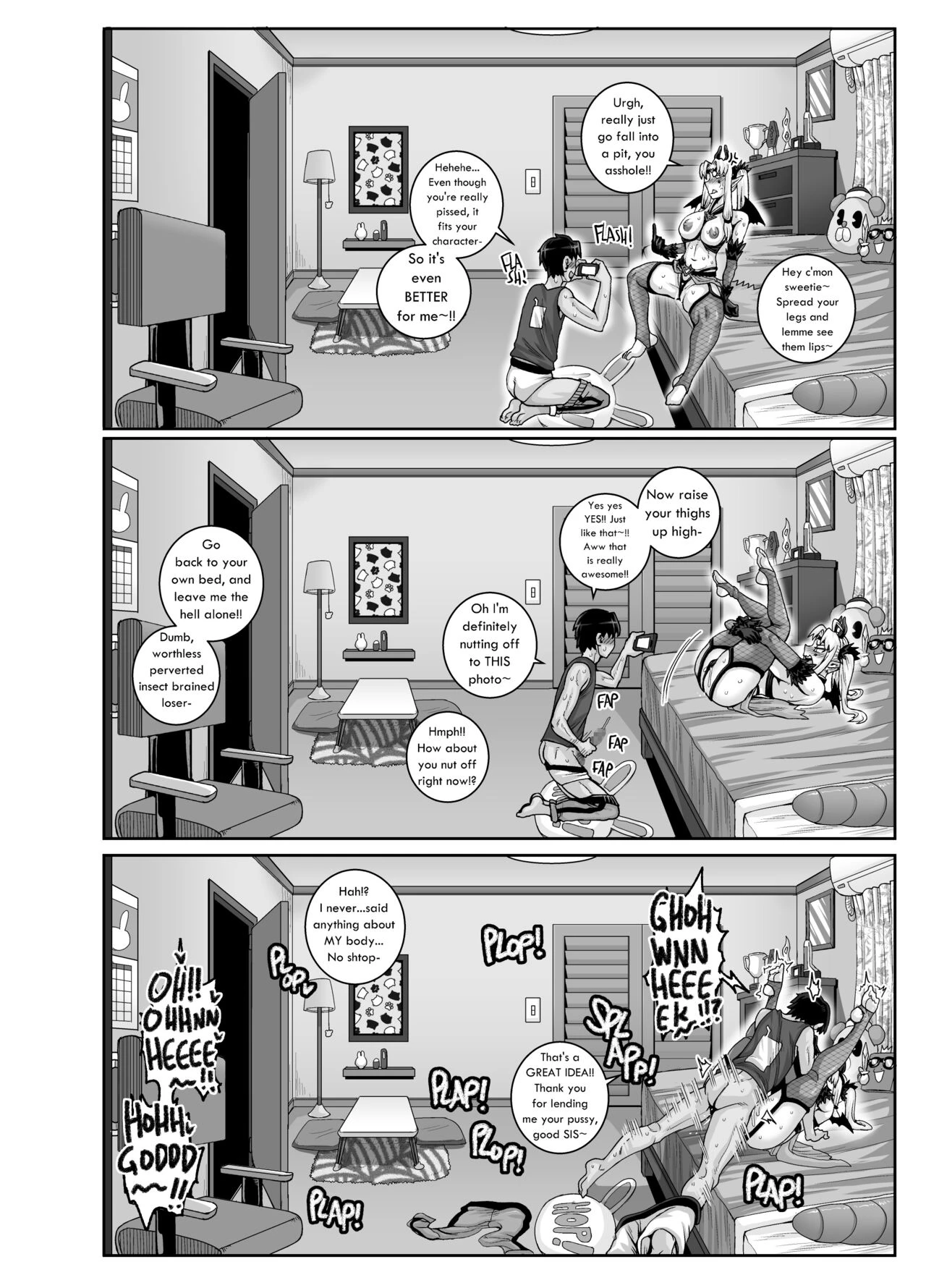 Annoying Sister (Story thus far) porn comic picture 250
