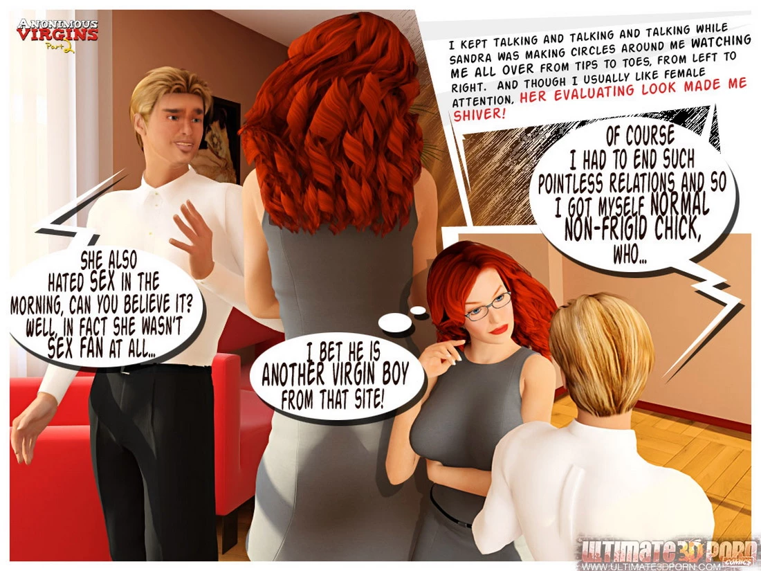 Anonymous Virgins 2- Sex Lesson porn comic picture 11