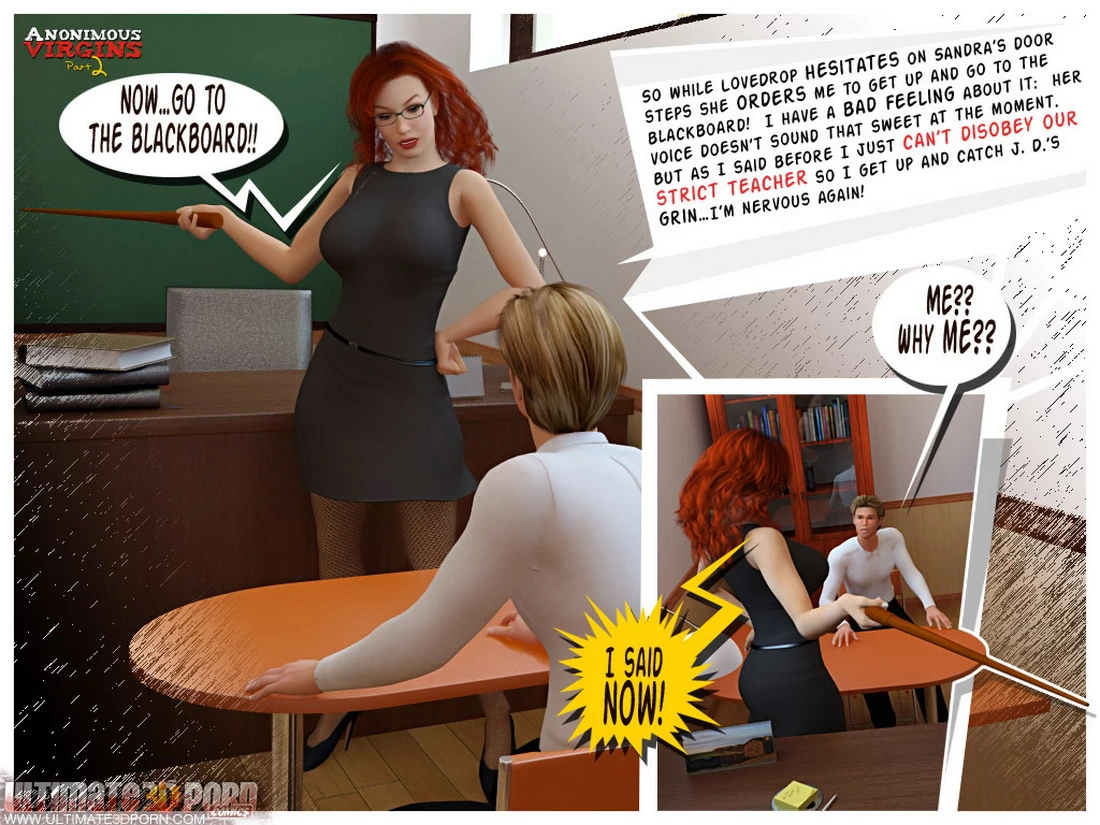 Anonymous Virgins 2- Sex Lesson porn comic picture 27