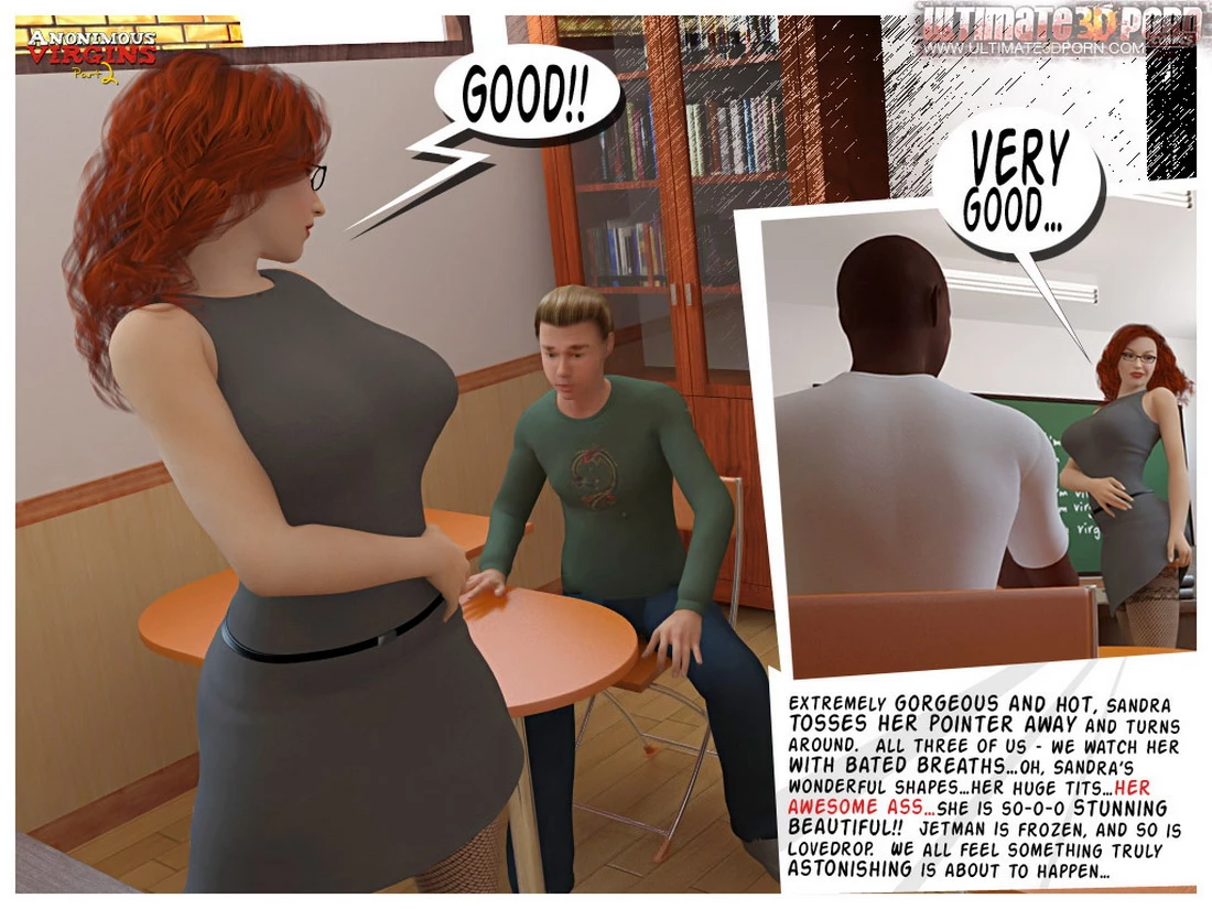 Anonymous Virgins 2- Sex Lesson porn comic picture 42