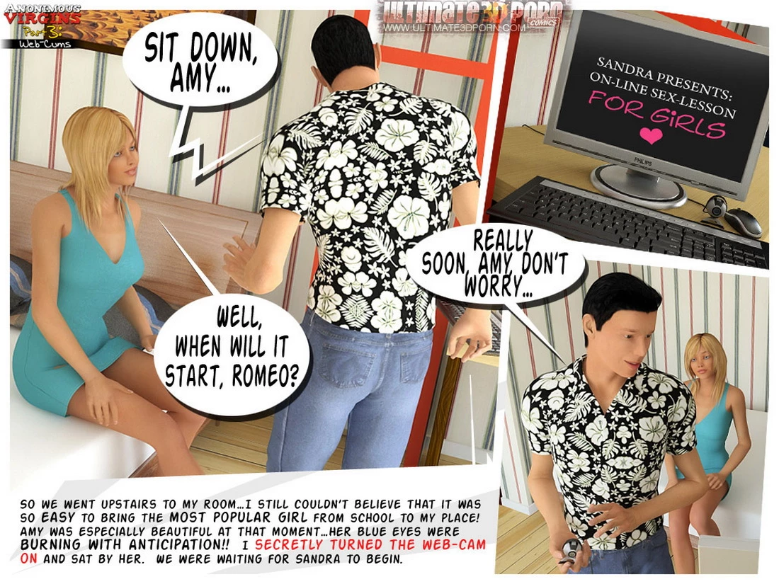 Anonymous Virgins 3 - Web-Cums porn comic picture 11